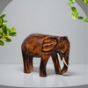 Wooden Elephant Sculpture