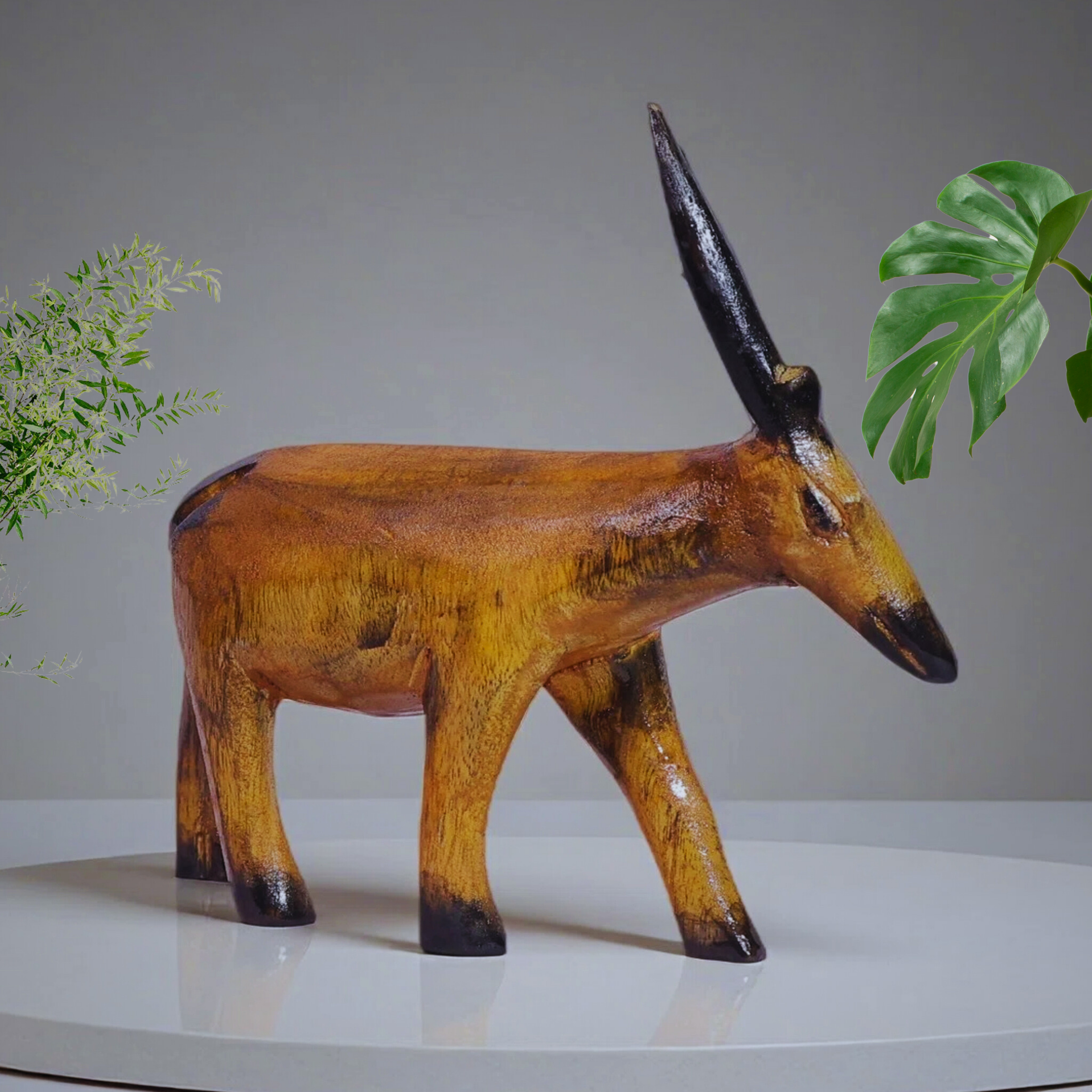 Handmade Deer Carving