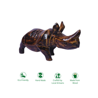 Handmade Rhino Sculpture