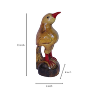 Handcrafted Indian roller Sculpture