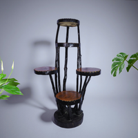 Handmade Wooden 5 Tier Display Stand