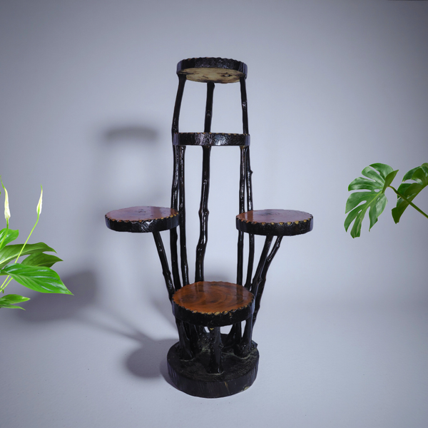 Handmade Wooden 5 Tier Display Stand