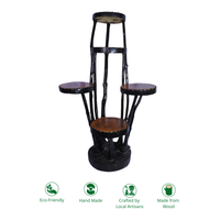 Handmade Wooden 5 Tier Display Stand