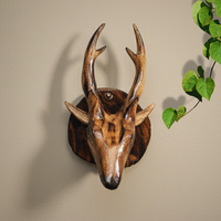 Wooden Handmade Deer Wall Decor
