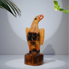 Handcrafted Wooden Eagle Sculpture