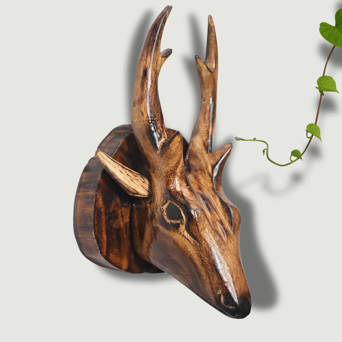 Wooden Handmade Deer Wall Decor