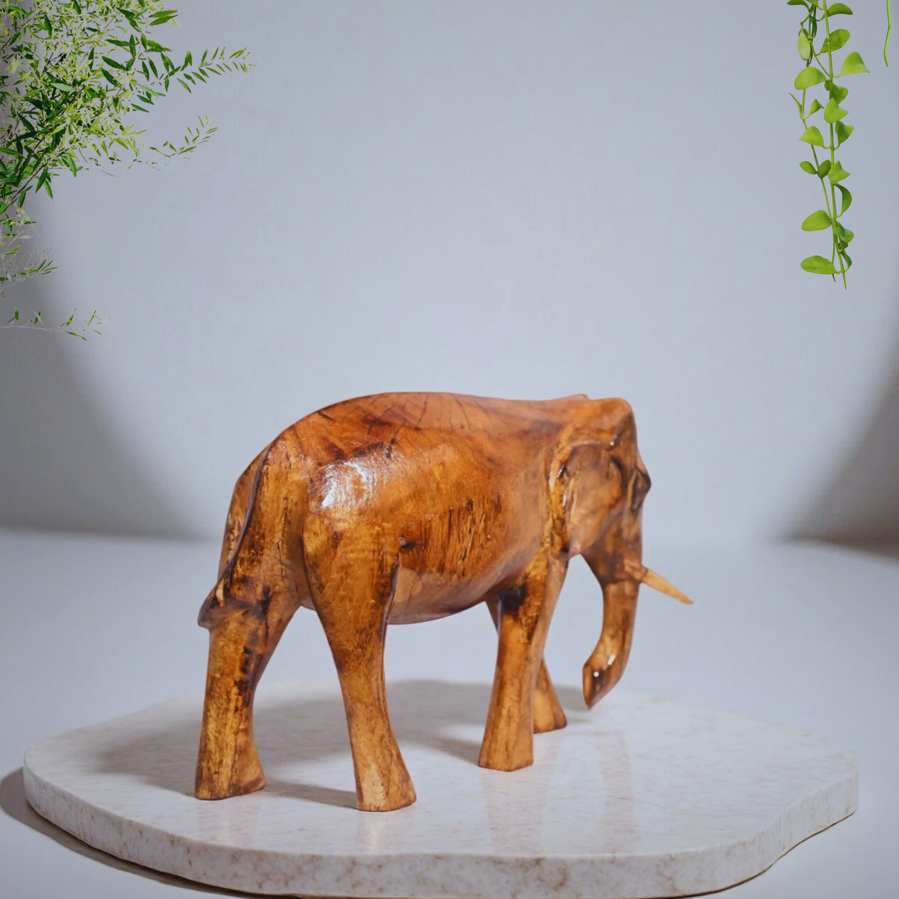 Nature Elephant Carving