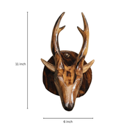 Wooden Handmade Deer Wall Decor