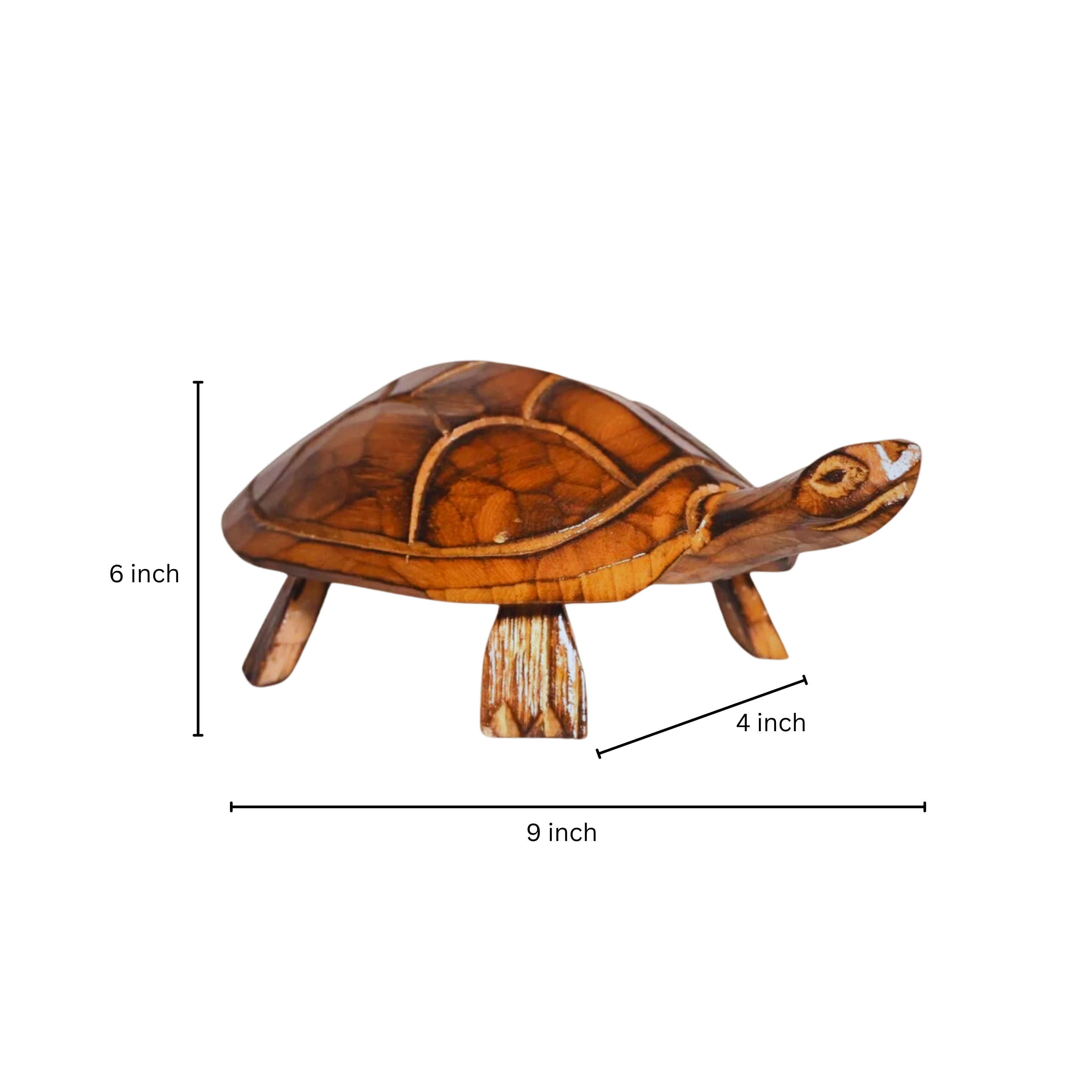 Handmade Lucky Turtle